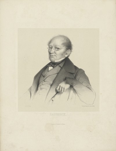 作曲家FrançoisAntoine Habeneck 1781-1849の肖像c。 1840。 作： Breitkopf and Härtel