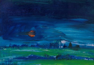 夕景 作： Brenda Brin Booker
