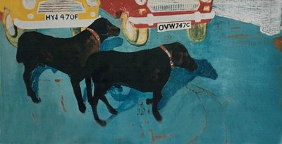 友人と一緒に中古車でレックス 作： Brenda Brin Booker