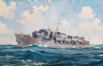HMS クイーン エマ、コマンド強襲艦 作： Brian Joseph Mullen