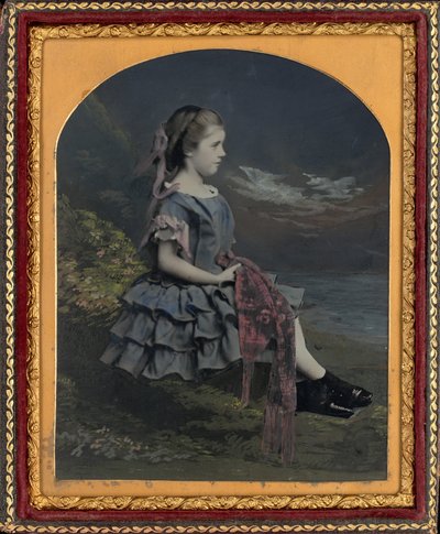 少女の肖像 作： British 19th Century