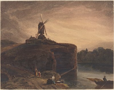 ザ・ミル 作： British 19th Century after Rembrandt van Rijn