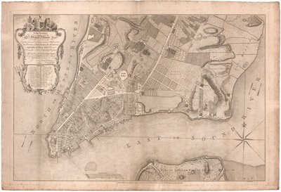 ラッツァーによるニューヨークの都市計画 作： British School