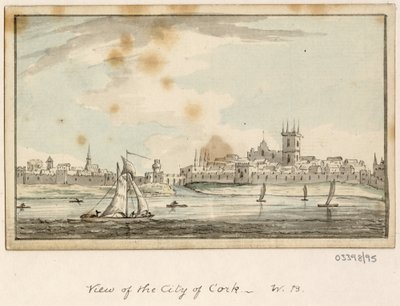 一連のスケッチ、イギリス、大陸、アメリカの景色 1772-1778 (水彩) 作： British School