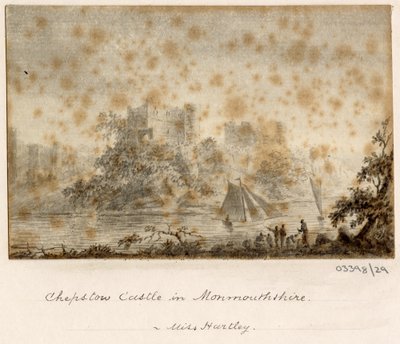 一連のスケッチ、イギリス、大陸、アメリカの景色 1772-1778 (水彩) 作： British School