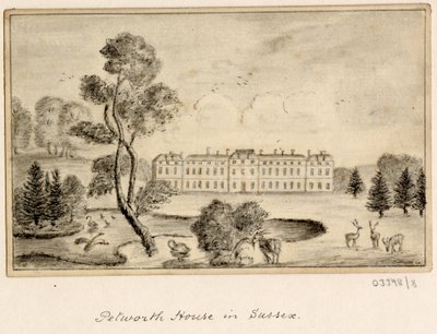 一連のスケッチ、イギリス、大陸、アメリカの景色 1772-1778 (デッサン) 作： British School