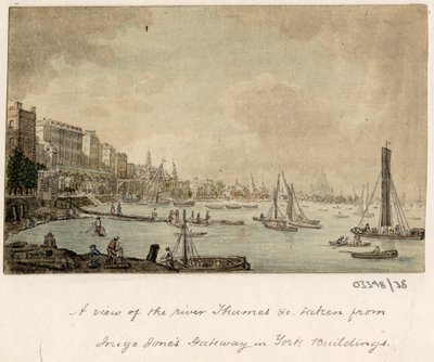 一連のスケッチ、イギリス、大陸、アメリカの景色 1772-1778 (水彩) 作： British School