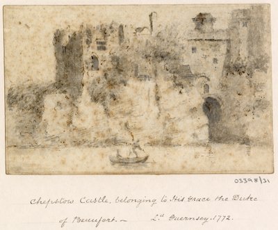 一連のスケッチ、イギリス、大陸、アメリカの景色 1772-1778 (水彩) 作： British School