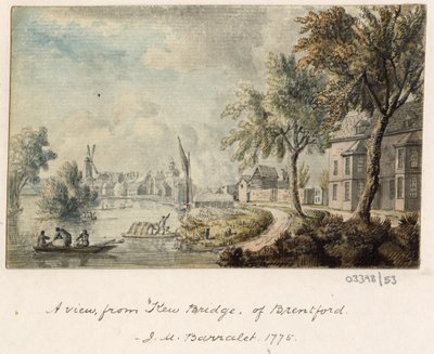 一連のスケッチ、イギリス、大陸、アメリカの景色 1772-1778 (水彩) 作： British School