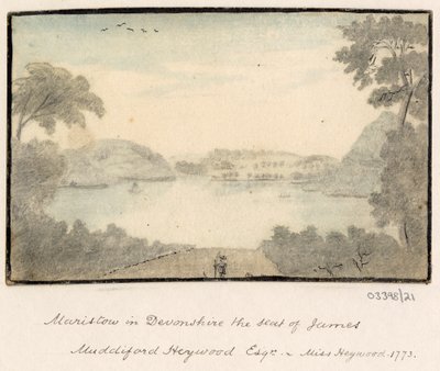 一連のスケッチ、イギリス、大陸、アメリカの景色 1772-1778 (水彩) 作： British School