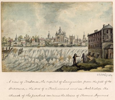 一連のスケッチ、イギリス、大陸、アメリカの景色 1772-1778 (水彩) 作： British School