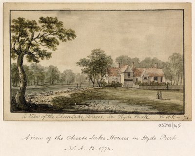 一連のスケッチ、イギリス、大陸、アメリカの景色 1772-1778 (水彩) 作： British School