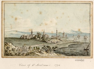 一連のスケッチ、イギリス、大陸、アメリカの景色 1772-1778 (水彩) 作： British School