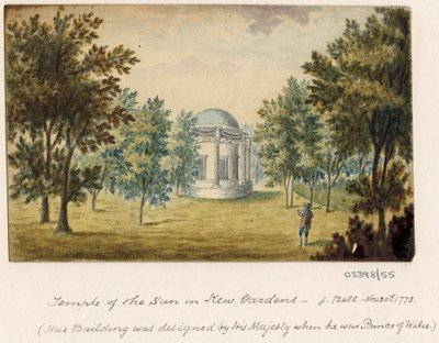 一連のスケッチ、イギリス、大陸、アメリカの景色 1772-1778 (水彩) 作： British School