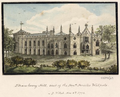 一連のスケッチ、イギリス、大陸、アメリカの景色 1772-1778 (水彩) 作： British School