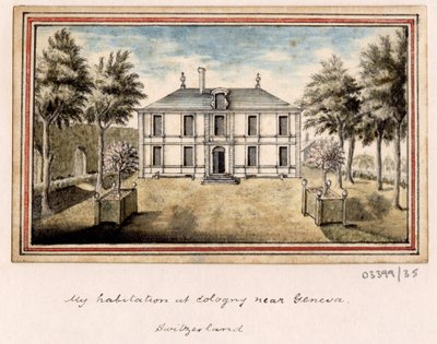 一連のスケッチ、イギリス、大陸、アメリカの景色 1772-1778 (水彩) 作： British School