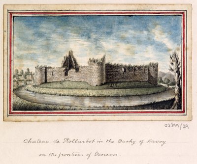 Uma série de esboços, vistas na Grã-Bretanha, no continente e na América 1772-1778 (aquarela) 作： British School