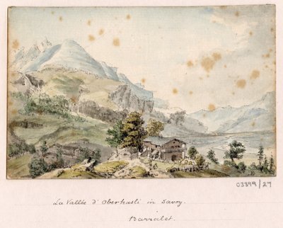 一連のスケッチ、イギリス、大陸、アメリカの景色 1772-1778 (水彩) 作： British School