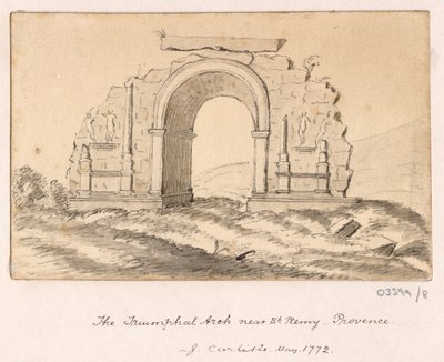 一連のスケッチ、イギリス、大陸、アメリカの景色 1772-1778 (スケッチ) 作： British School
