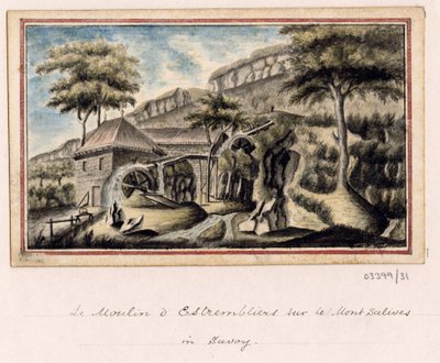 Uma série de esboços, vistas na Grã-Bretanha, no continente e na América 1772-1778 (aquarela) 作： British School