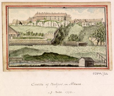 Sarja luonnoksia, näkymiä Isossa-Britanniassa, mantereella ja Amerikassa 1772-1778 (akvarelli) 作： British School