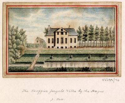 一連のスケッチ、イギリス、大陸、アメリカの景色 1772-1778 (水彩) 作： British School