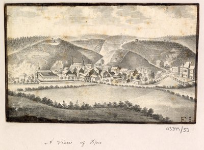 一連のスケッチ、イギリス、大陸、アメリカの景色 1772-1778 (水彩) 作： British School