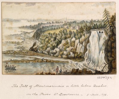 一連のスケッチ、イギリス、大陸、アメリカの景色 1772-1778 (水彩) 作： British School