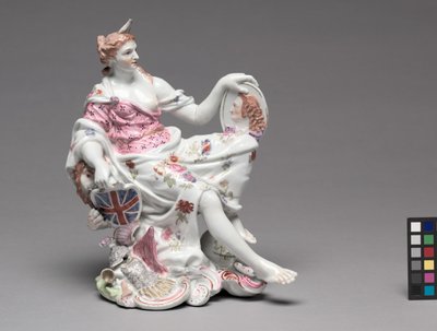 ブリタニア、ロングトンホール磁器工場、1756年頃 作： British School