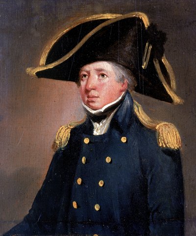 サー・トーマス・マスターマン・ハーディ大尉（1769-1839） 作： British School