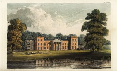 クランバー パーク、ノッティンガムシャー、ニューカッスル公爵の居城 作： British School