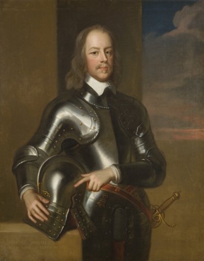エイドリアン・スクロープ大佐（最後のブリストル総督 1649-55年）（油彩・キャンバス 作： British School