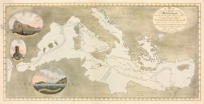 地中海の全体図 作： British School