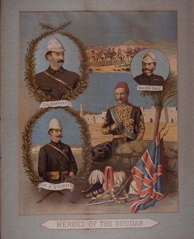 スーダン1885の英雄（クロモリト） 作： British School