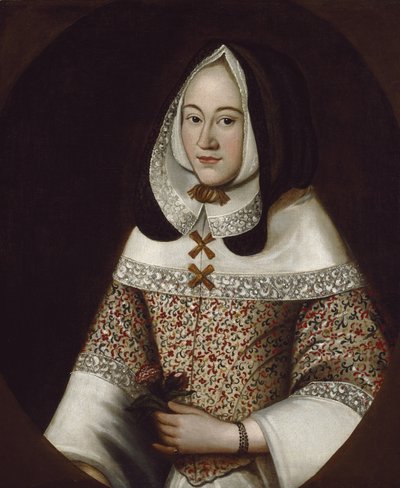 ジェーン、ジョン・トレードスキャント・ザ・ヤンガーの最初の妻、1630年頃 作： British School