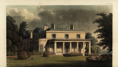 ワイト島の北裁判所、ベネット夫人の席 作： British School