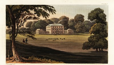 ワイト島の北裁判所、ベネット夫人の席 作： British School