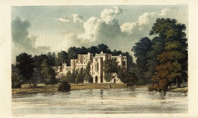 ワイト島の北裁判所、ベネット夫人の席 作： British School