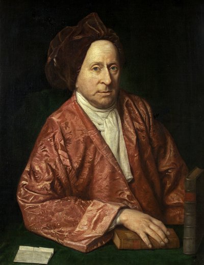 ジェームズ・バーグの肖像、1755年頃（油彩・キャンバス 作： British School