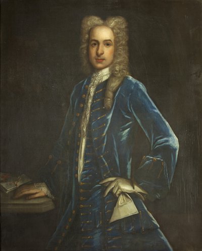 サー・ジョン・スミス（第3男爵）の肖像 1720年頃（油彩・キャンバス 作： British School