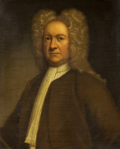 ある男の肖像」1750年頃（油彩・キャンバス 作： British School