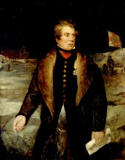 サー・ジョン・ロス（1777-1856）1833年頃（油絵） 作： British School