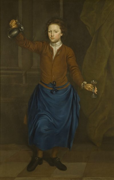 ポットボーイ」1720年頃（油彩・キャンバス 作： British School