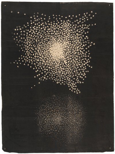 2つの星団を示す壁掛け 作： British School