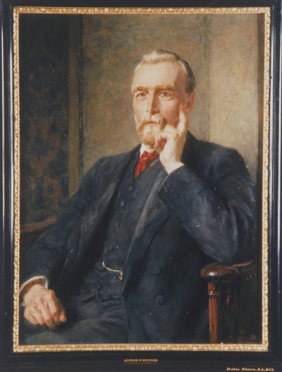 「アルフレッド・フォーウェル・バクストン」、1917年。 作： Briton Riviere