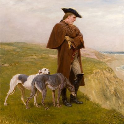 &39;45年の亡命（キャンバスに油彩） 作： Briton Riviere