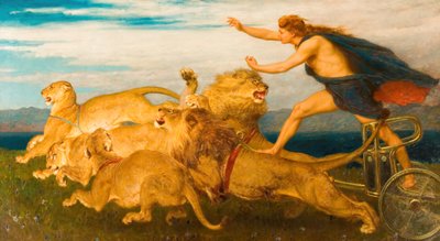 フィーバス・アポロ、1895-8。 作： Briton Riviere