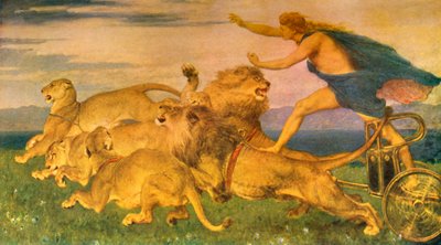「フィーバス アポロ」、1895 年、1915 年頃。 作： Briton Riviere