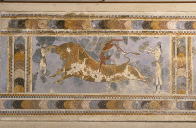 クノッソスの宮殿群からのブル・リーピング 作： Bronze Age culture