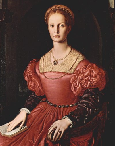 ルクレツィア・パンチャティチの肖像 作： Bronzino